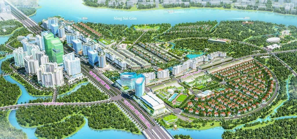 Mặt bằng Khu Đô Thị Sala