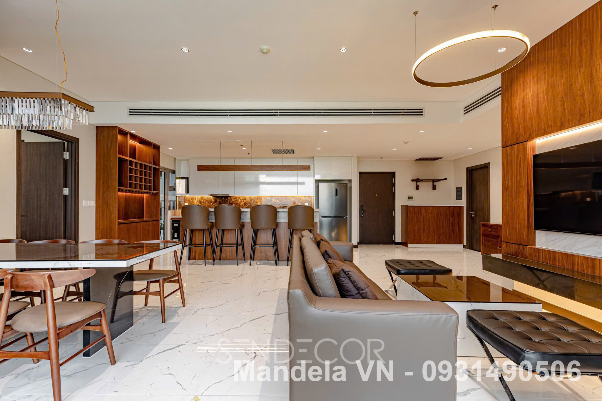 Căn Hộ 3PN Empire City, View Sông Tuyệt Đẹp, Full Nội Thất Cao Cấp, Chỉ 3.500$/tháng - Hình ảnh 3