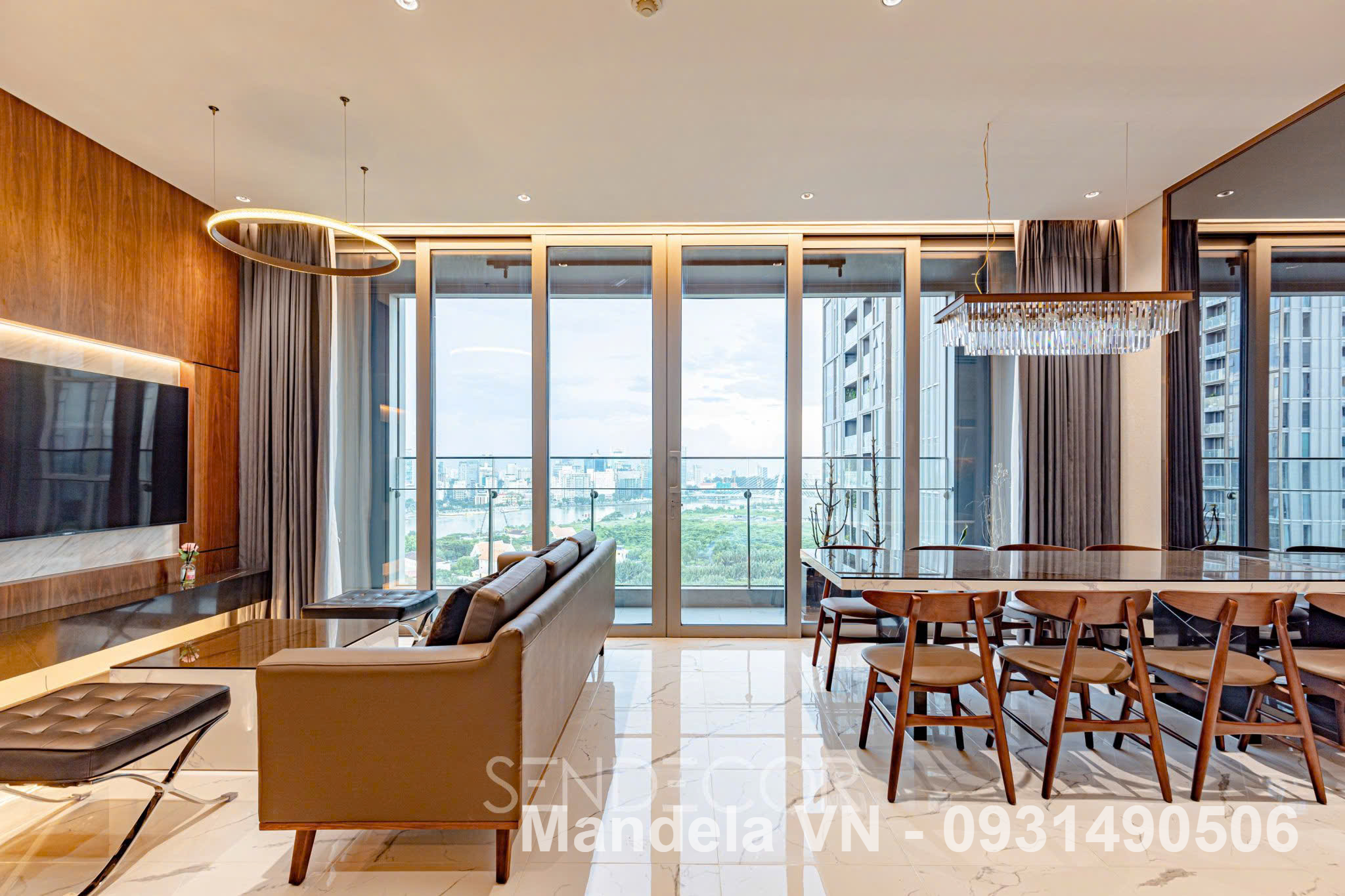 Căn Hộ 3PN Empire City, View Sông Tuyệt Đẹp, Full Nội Thất Cao Cấp, Chỉ 3.500$/tháng - Hình ảnh 8