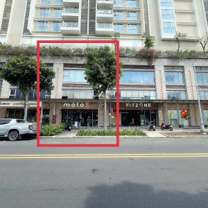 CHO THUÊ Tầng Trệt Shophouse Sarina đường Hoàng Thế Thiện vị trí đắc địa