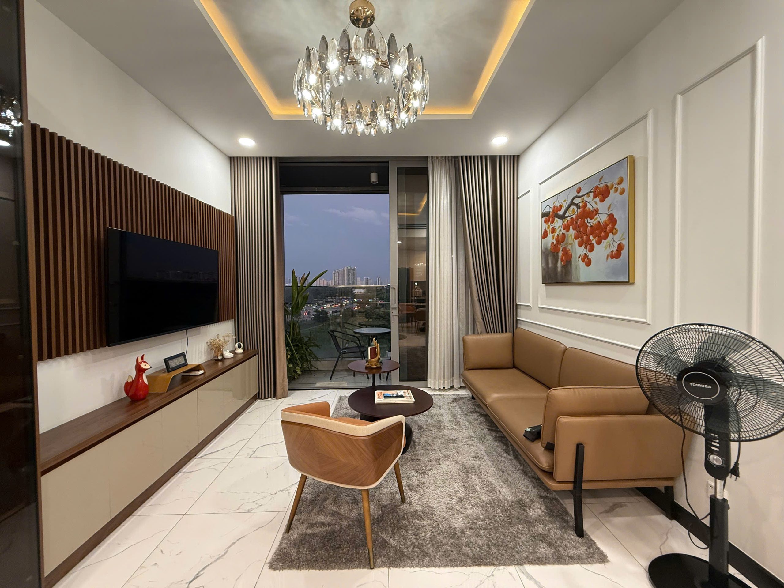 Căn Hộ 2PN Empire City, View Tuyệt Đẹp, Full Nội Thất Cao Cấp, Chỉ 41tr/tháng - Hình ảnh 3